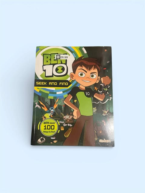 Ben 10 Seek and find adventure Book